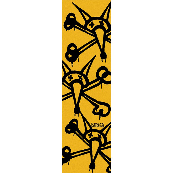 Bones Wheels Vato Rat Gold Griptape - 9" x 33"