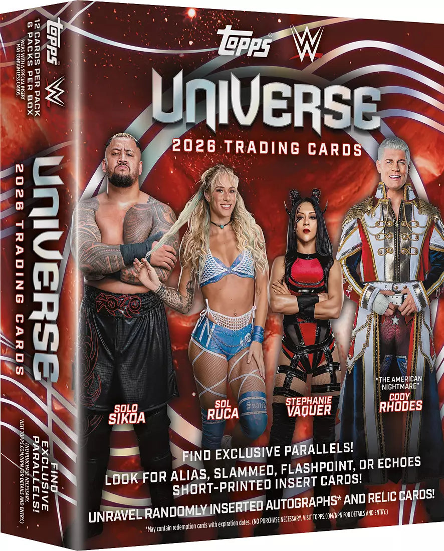2026 Topps Universe WWE Mega Box