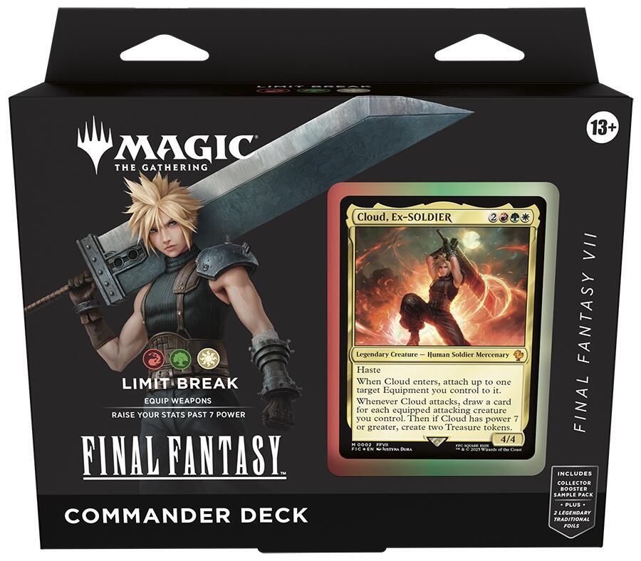 Magic the Gathering: Final Fantasy Commander Deck- Limit Break