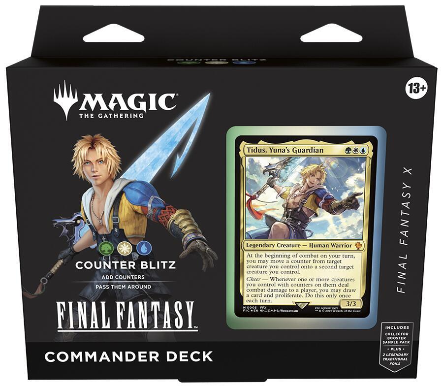 Magic the Gathering: Final Fantasy Commander Deck- Counter Blitz