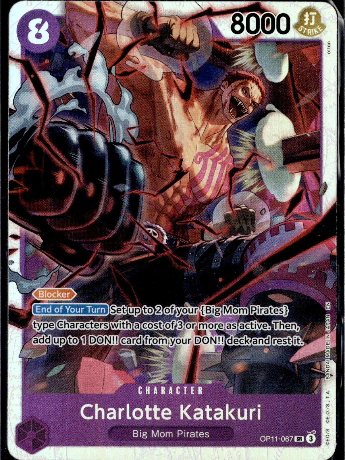 Charlotte Katakuri (067) OP11-067 A Fist of Divine Speed One Piece Foil NM
