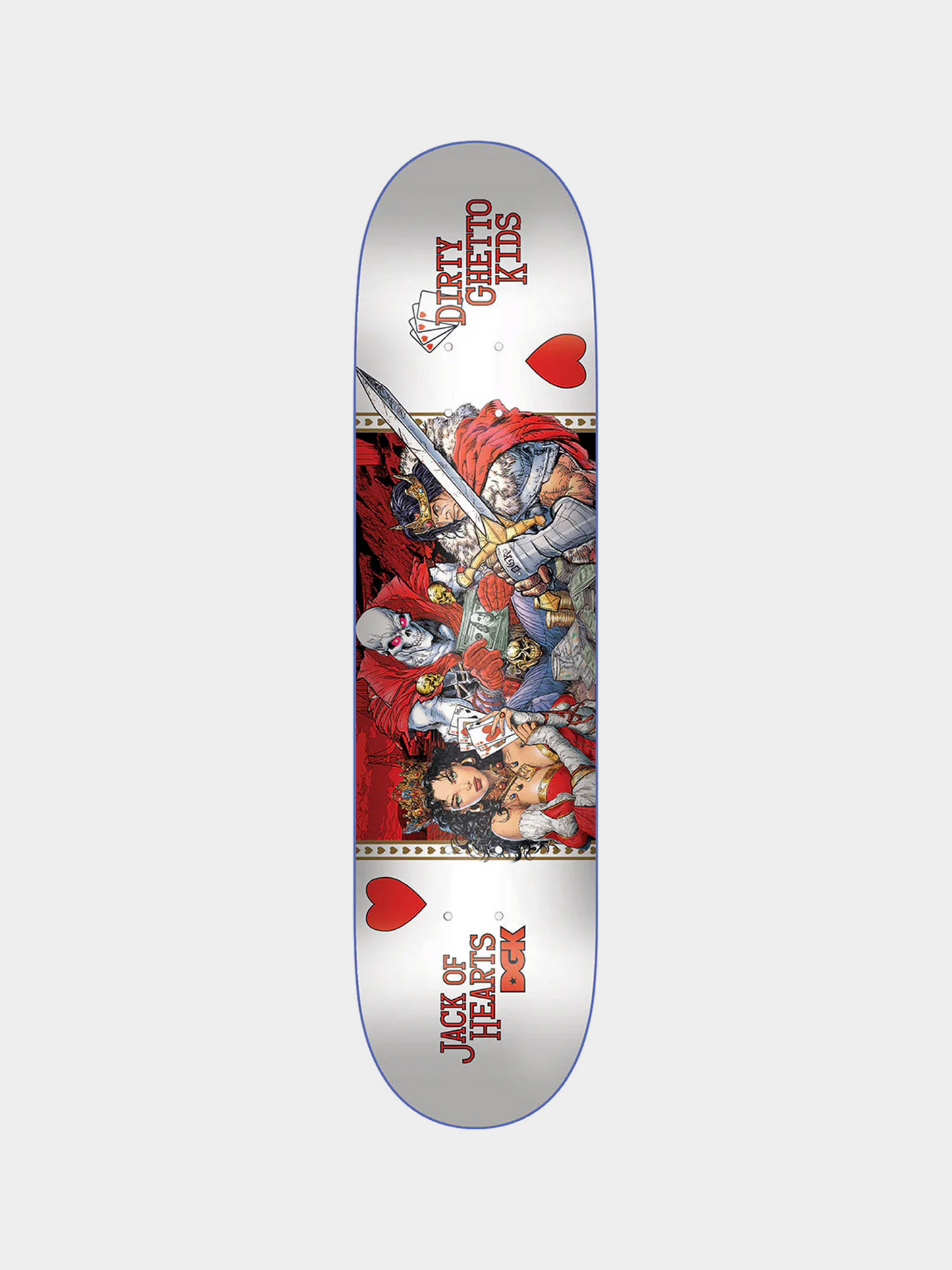 DGK - Jack Curtin 'Jack of Hearts' Deck 8.25