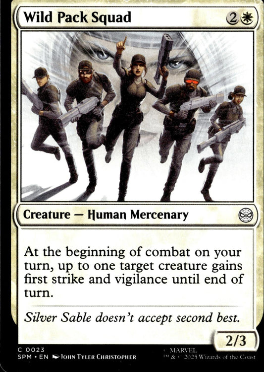 Wild Pack Squad 23 Common Marvel's Spider-Man Magic: The Gathering Near Mint