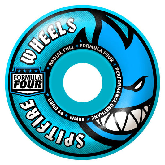 Spitfire Formula Four Radial Full Blue 55mm 99D
