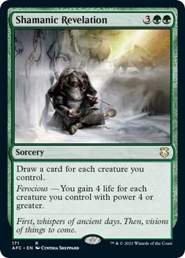 Shamanic Revelation - Commander: Adventures in the Forgotten Realms (AFC)