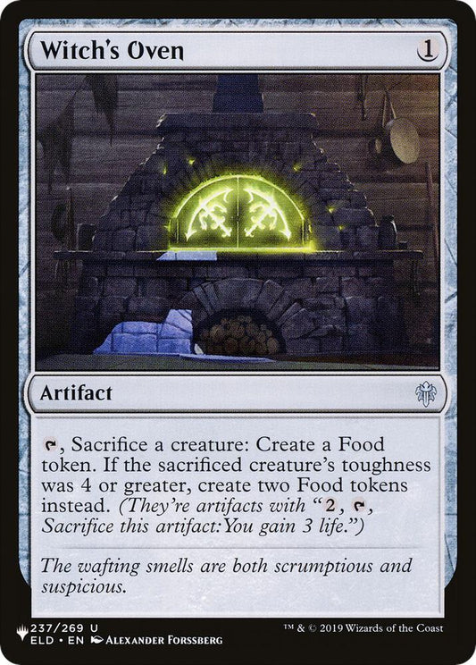 Witch's Oven - The List Reprints (LIST)
