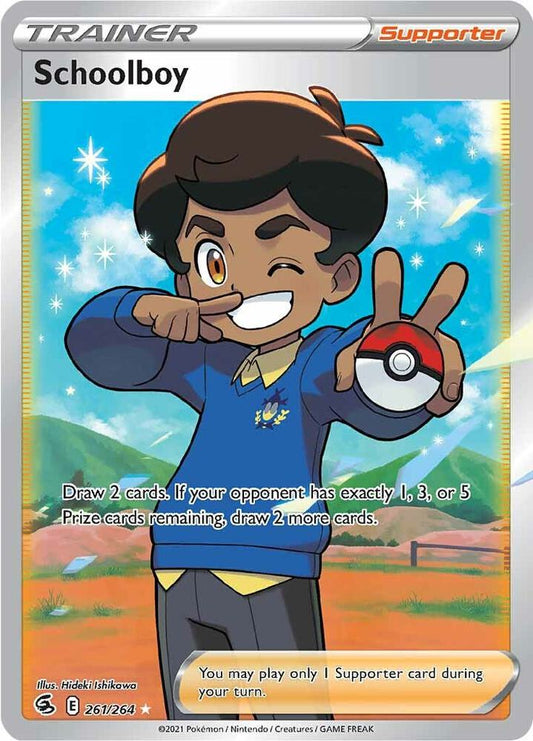 Schoolboy (Full Art) - SWSH08: Fusion Strike (SWSH08)