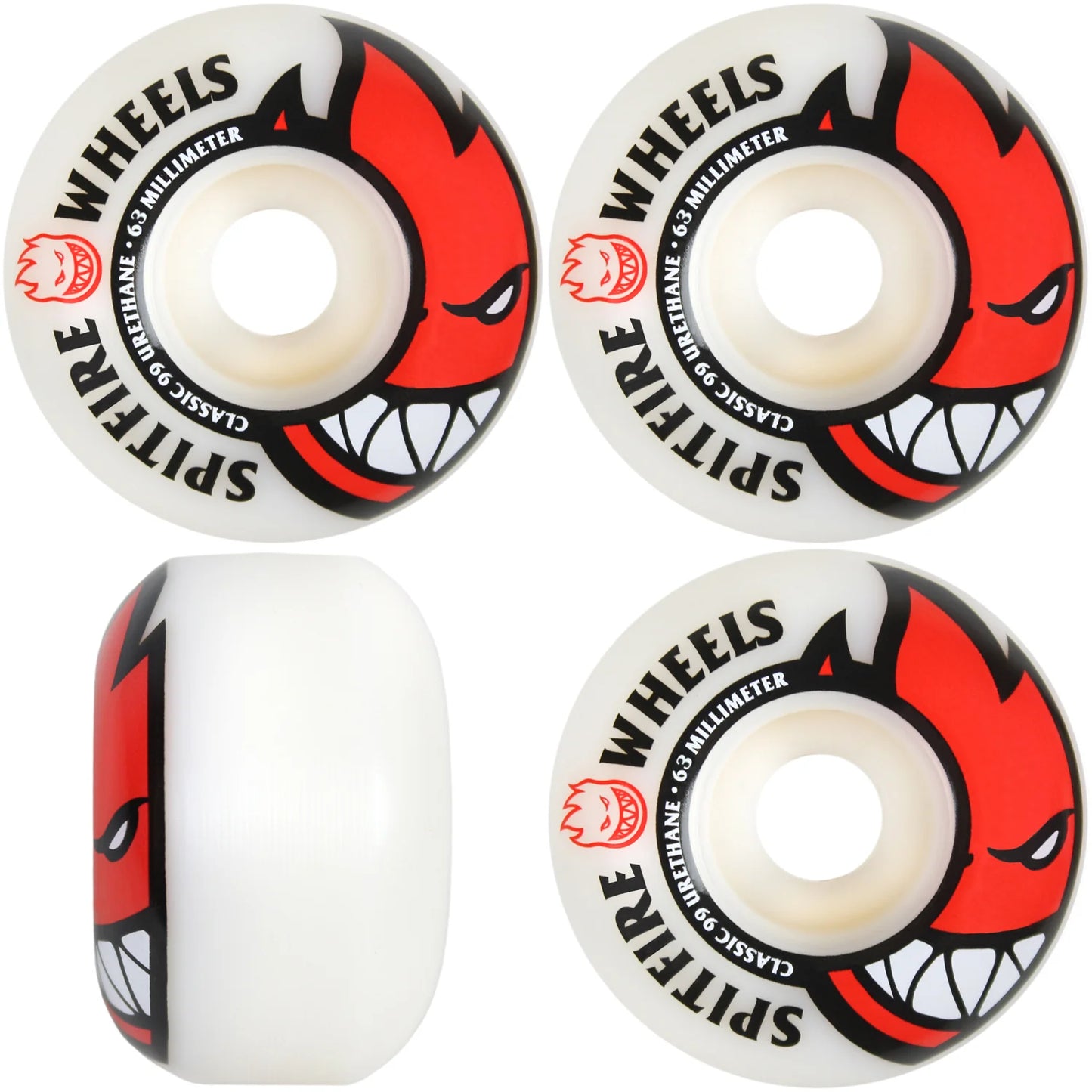 Spit Fire Big Head White/Red 63/99a