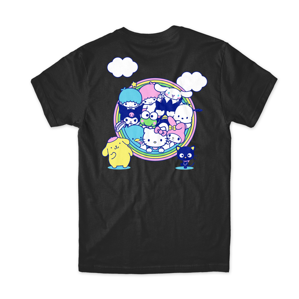 Girl Hello Kitty Rainbow Circle T-Shirt