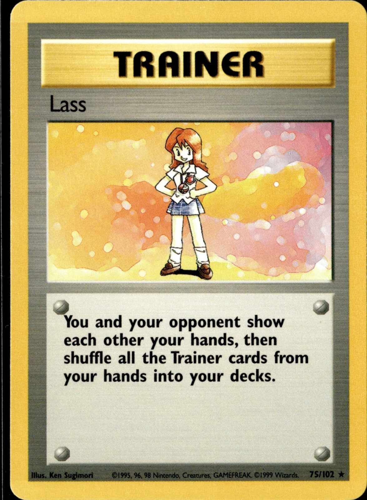 Lass Rare Base Set 075/102 LP