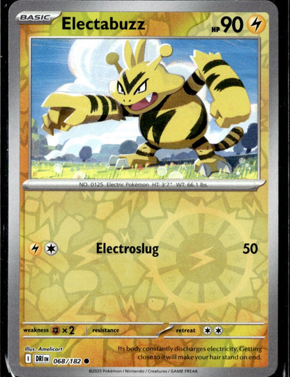 Electabuzz Reverse Holo Common SV10: Destined Rivals 068/182 NM