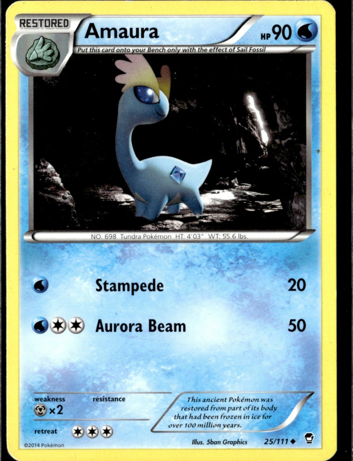 Amaura Uncommon XY - Furious Fists 25/111 LP