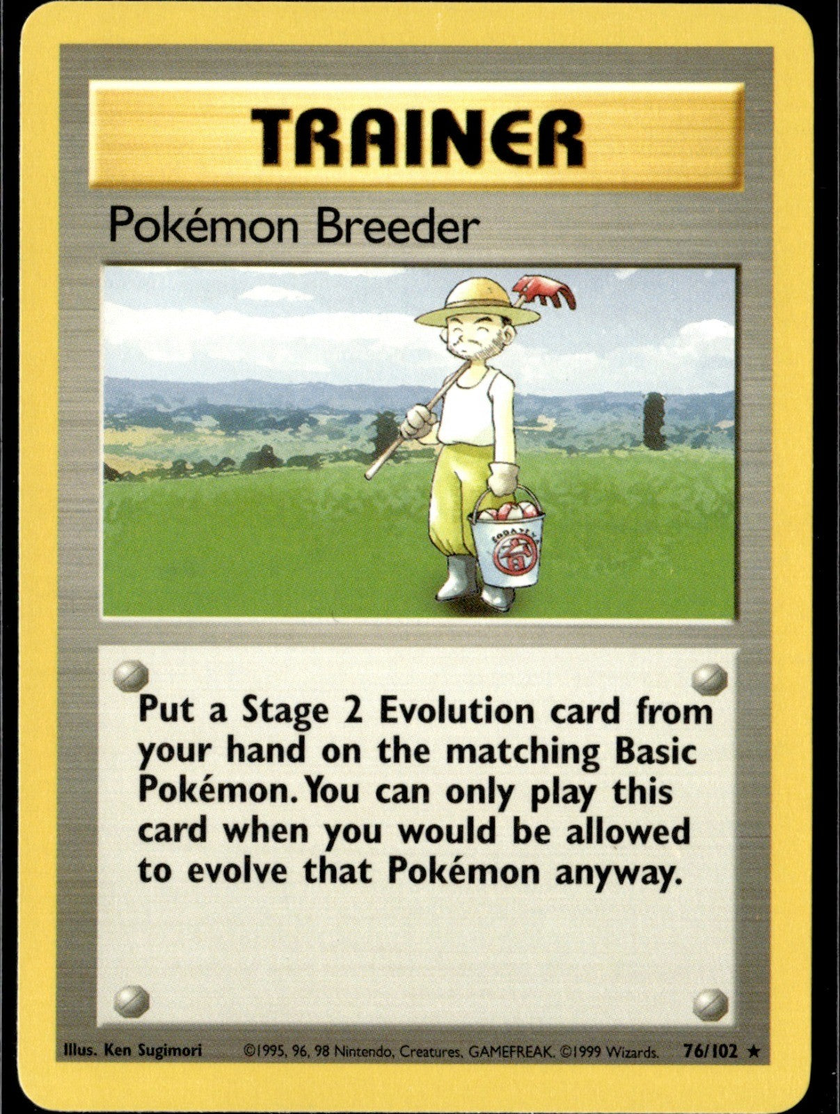 Pokemon Breeder Rare Legendary Collection 102/110 LP