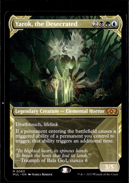 Yarok, the Desecrated M March of the Machine: Multiverse Legends 63 NM