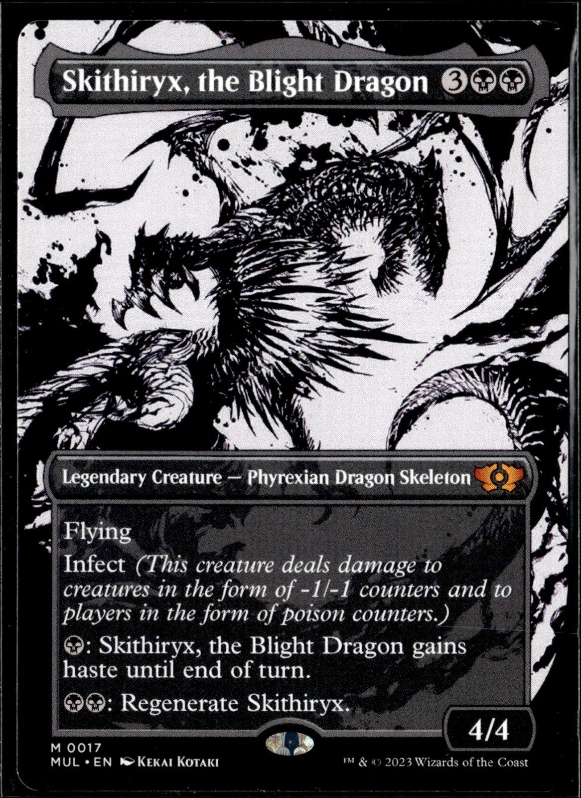 Skithiryx, the Blight Dragon M March of the Machine: Multiverse Legends 17 NM