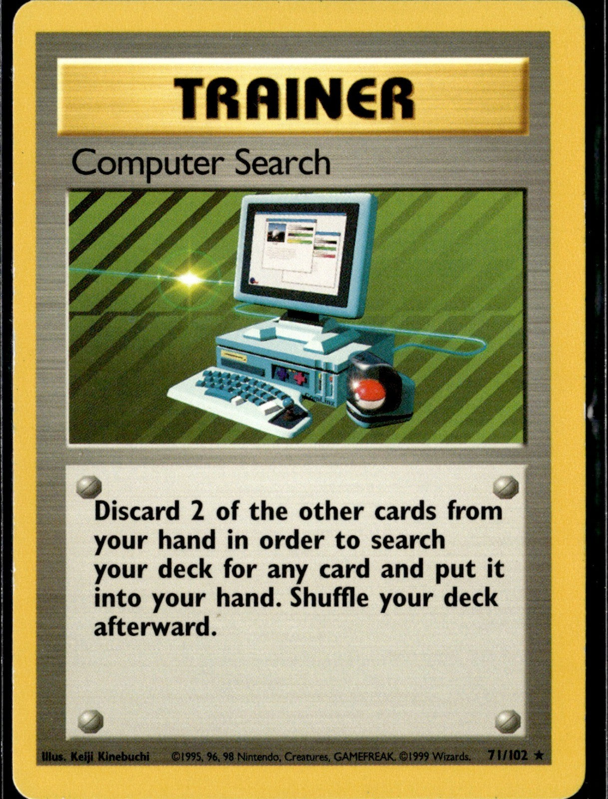 Computer Search Rare Base Set 071/102 LP