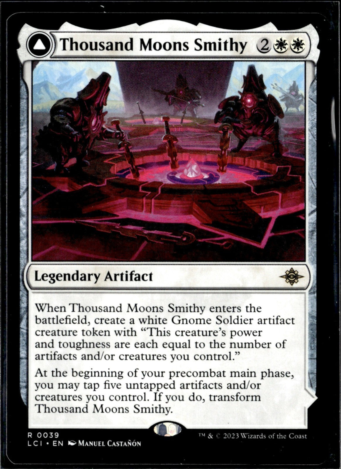 Thousand Moons Smithy R The Lost Caverns of Ixalan 39 NM