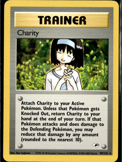 Charity Unlimited Rare Gym Heroes 099/132 NM