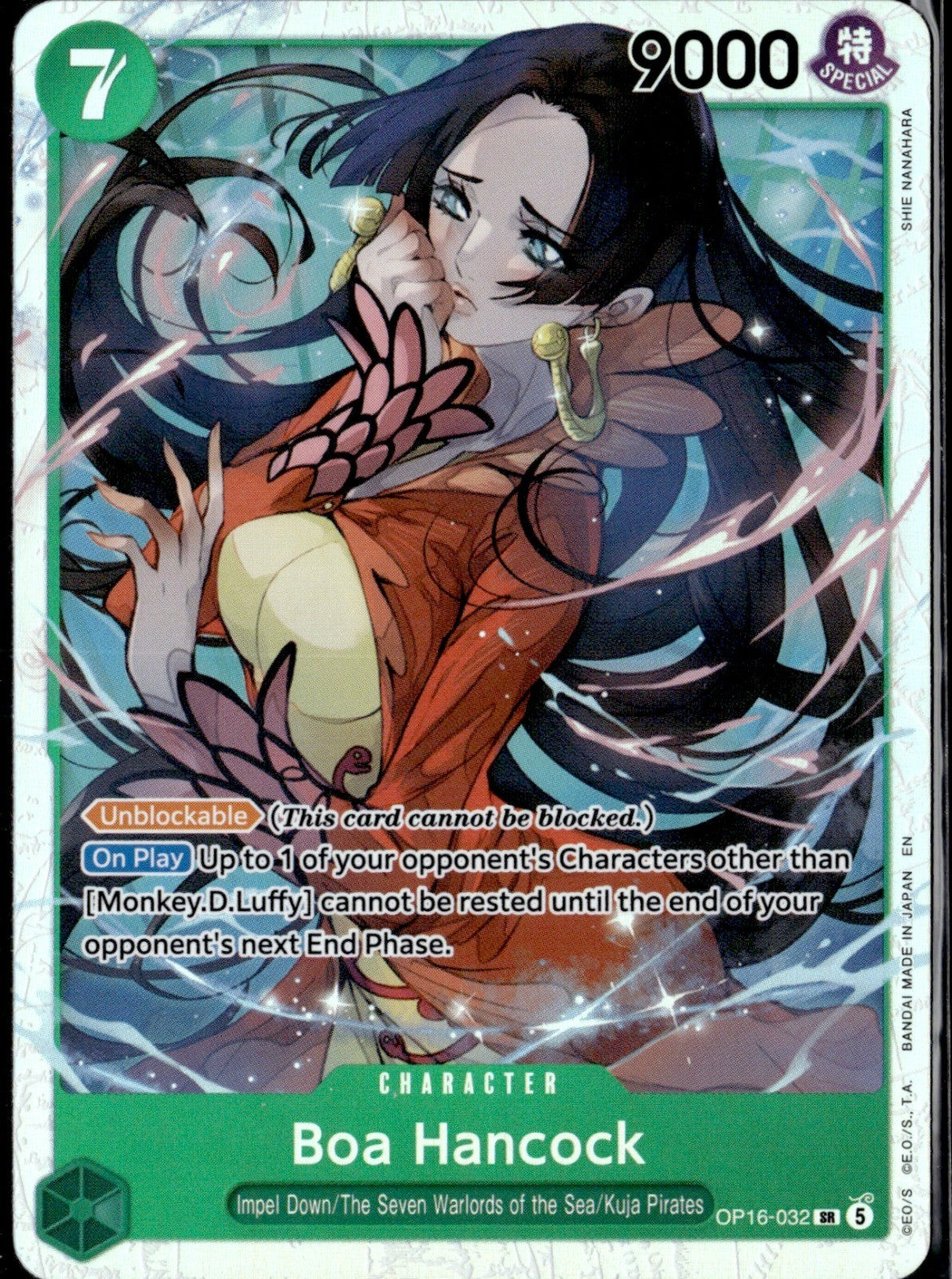 Boa Hancock Foil SR The Time of Battle OP16-032 NM