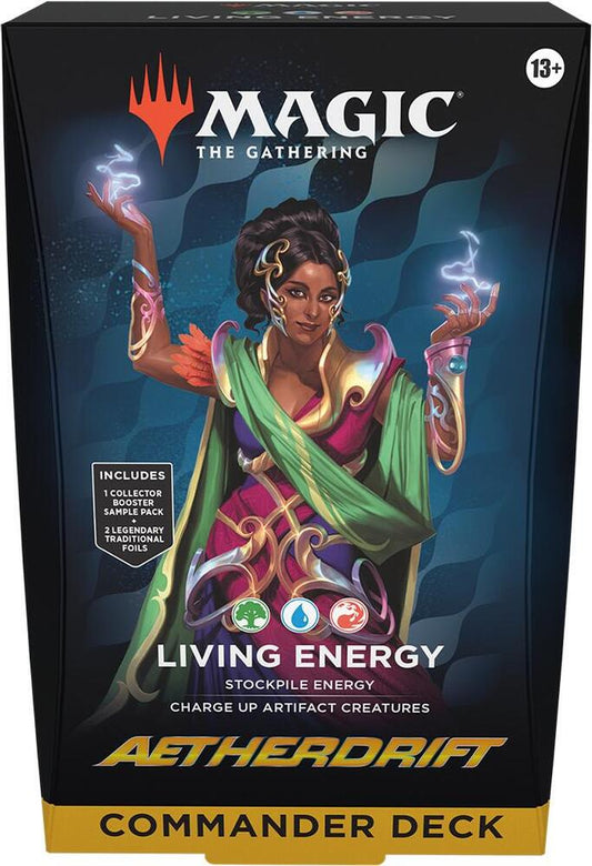 Magic the Gathering: Aetherdrift Commander Deck- Living Energy