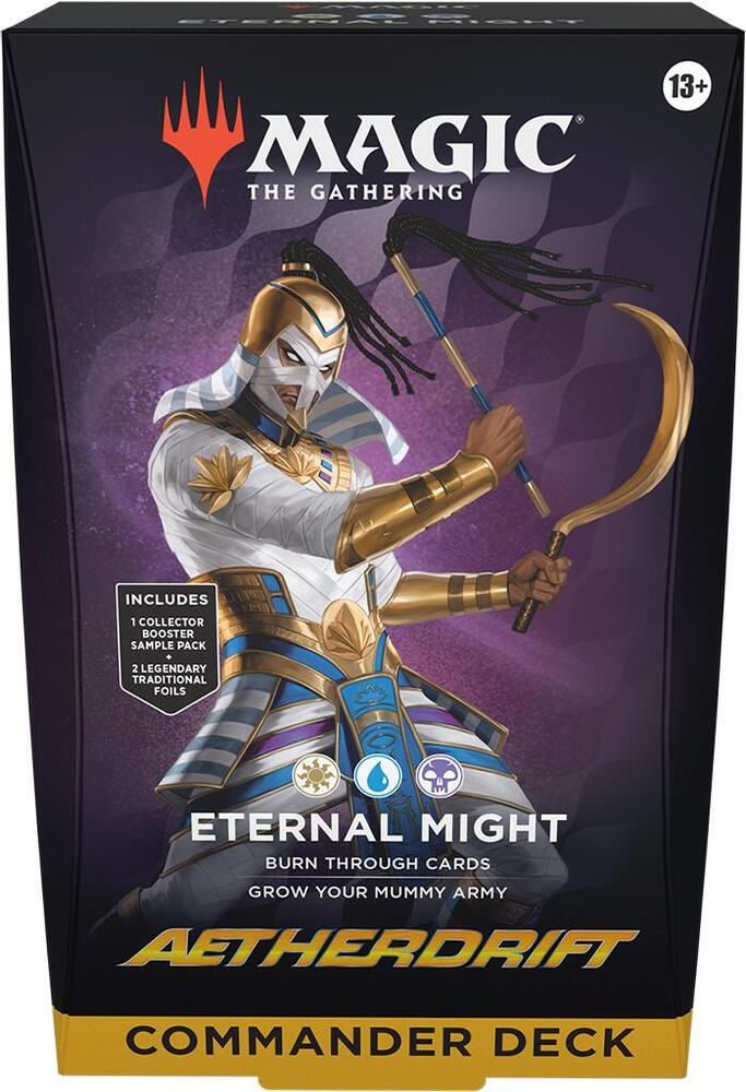 Magic the Gathering: Aetherdrift Commander Deck- Eternal Might