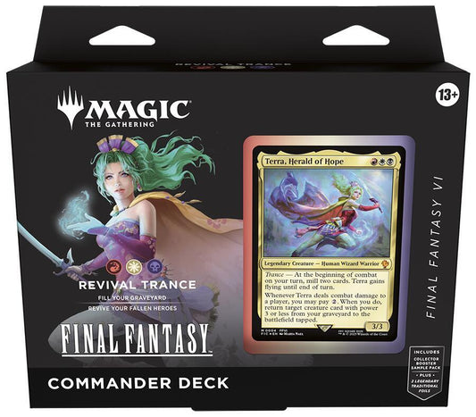 Magic the Gathering: Final Fantasy Commander Deck- Revival Trance