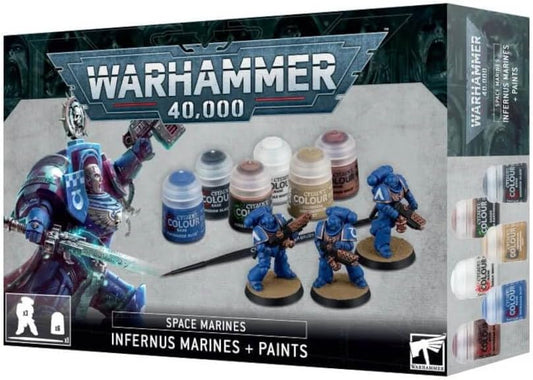 Warhammer 40k Infernus Marines + Paints