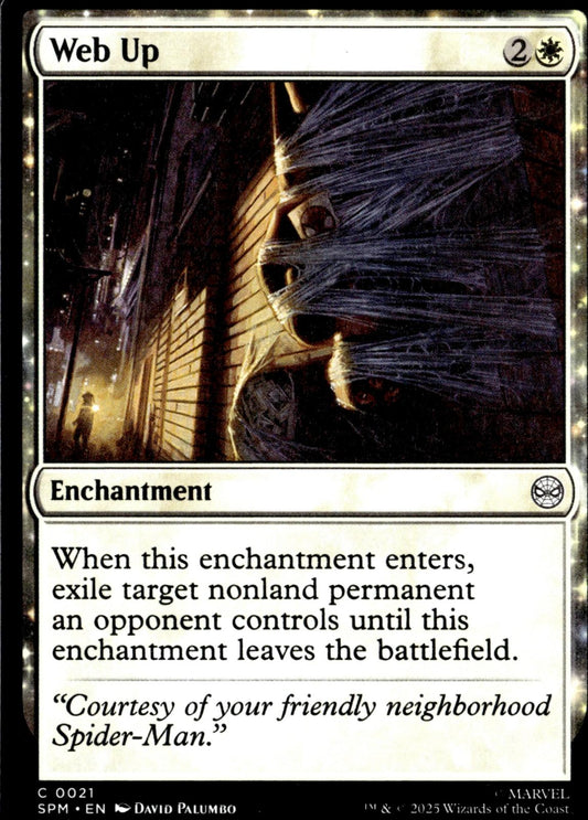 Web Up 21 Common Marvel's Spider-Man Magic: The Gathering Near Mint
