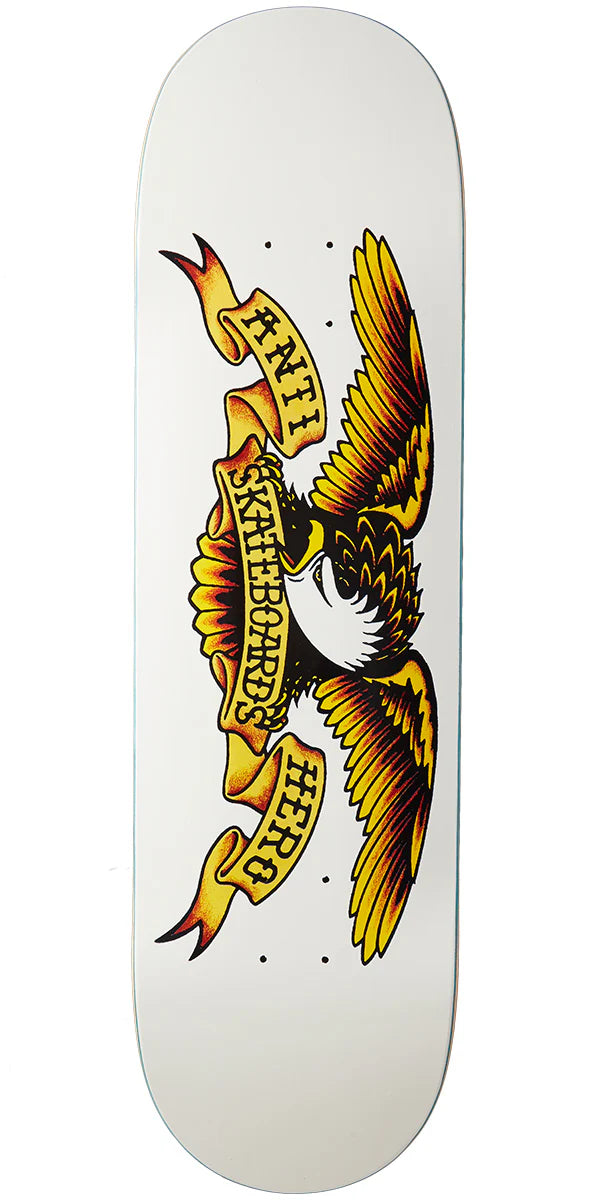 Anti Hero Classic Eagle Deck 8.75 White