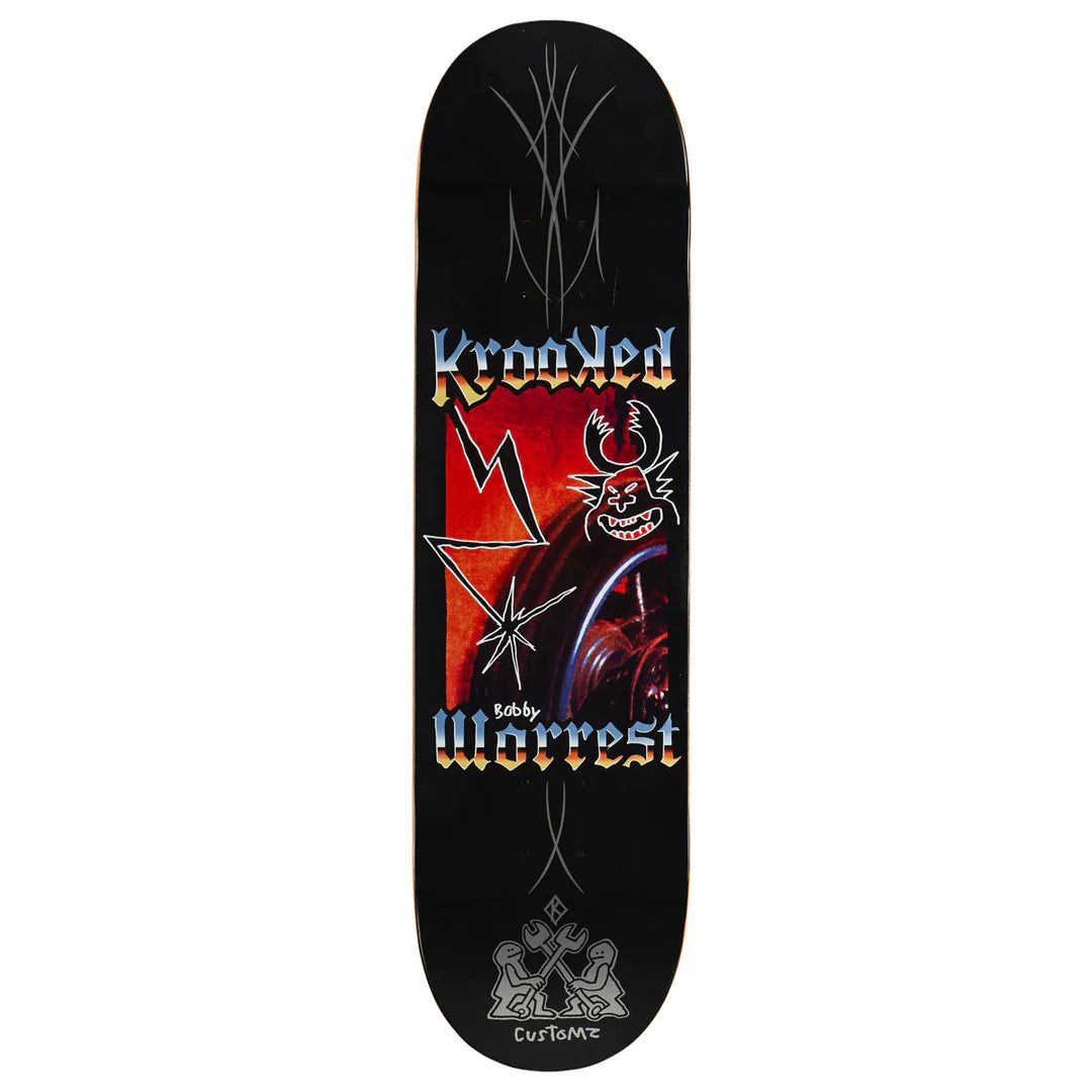 Krooked Worrest Chrome Zone Twin Tail 8.38