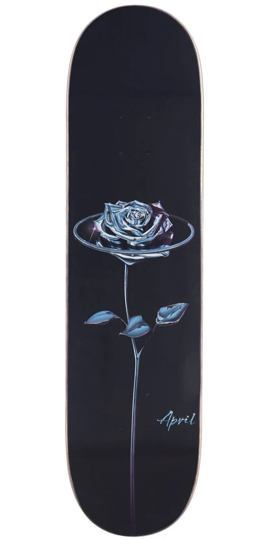 April Chrome Rose Deck 8.5 Black