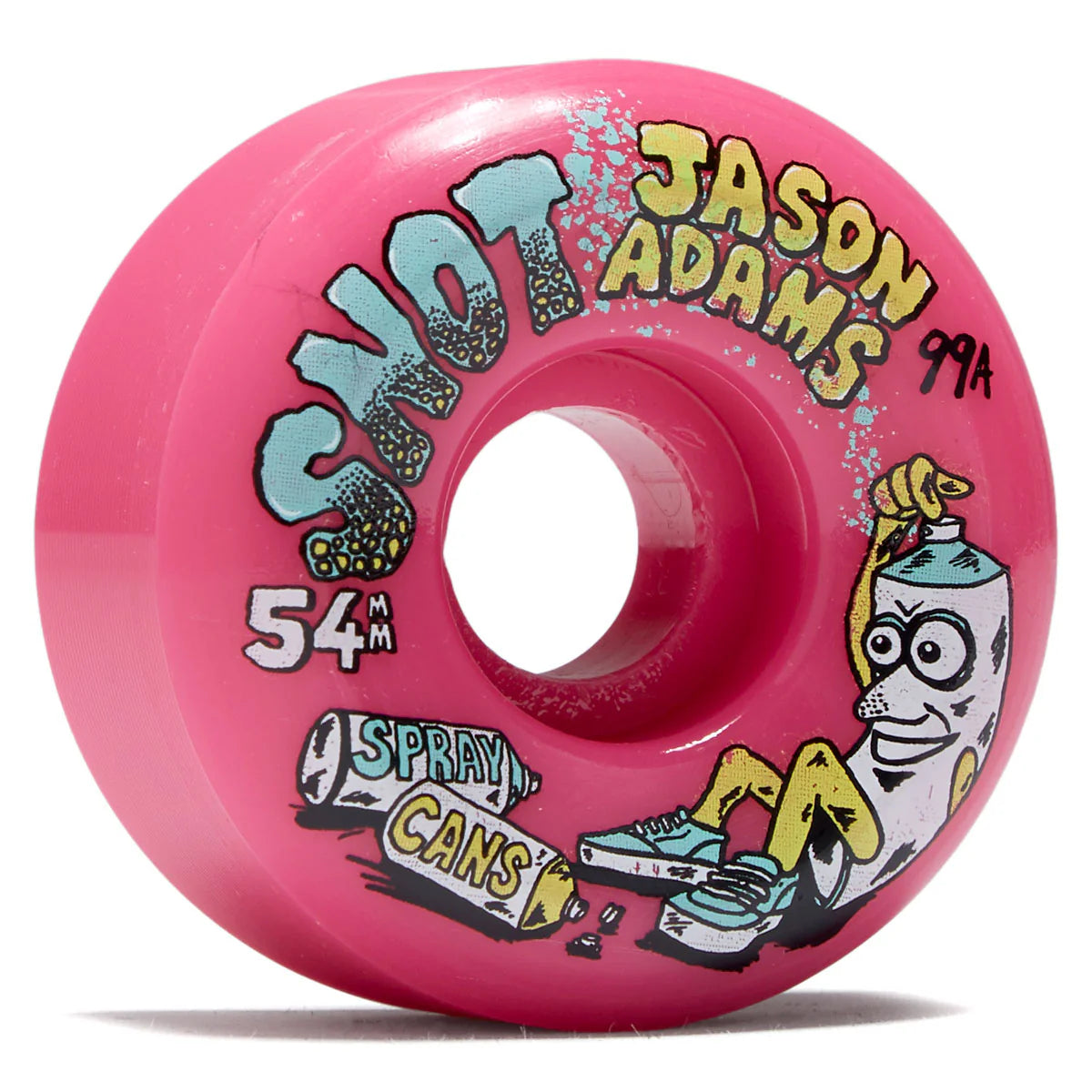 Snot Adams Spray Cans Wheels Pink 54/99a