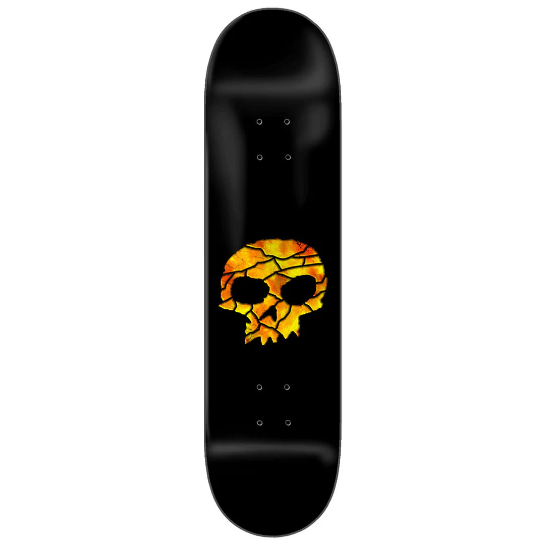 Zero Stained Glass Single Skull Deck 8.25