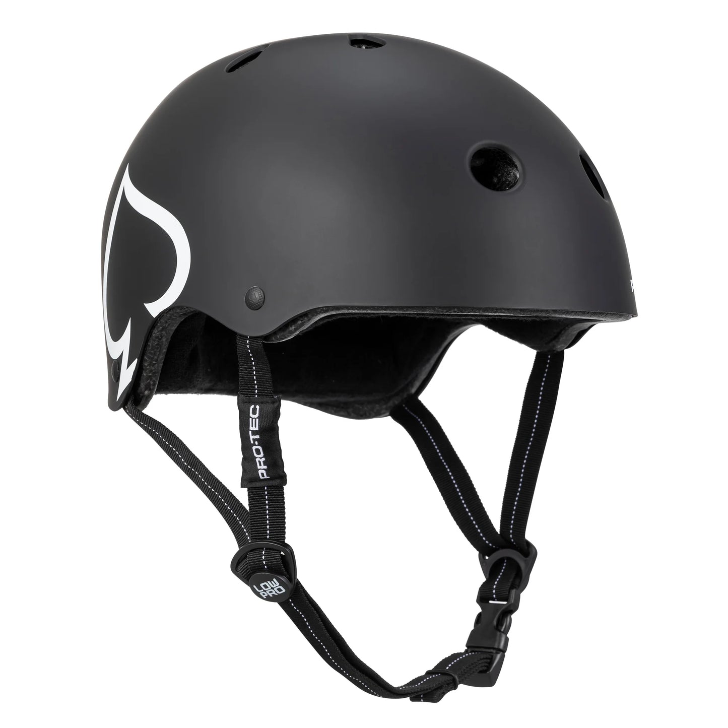 Pro-Tec LOW PRO Certified Helmet - Matte Black