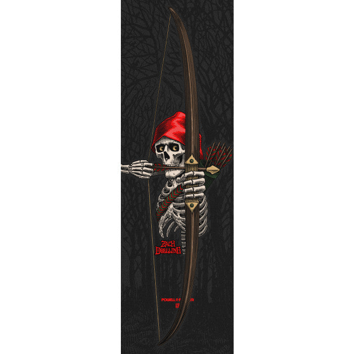 Powell Peralta Zach Doelling Archer Grip Tape Sheet 10.5 x 33