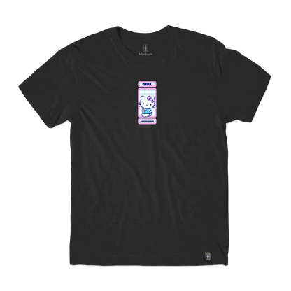 Girl Hello Kitty Rainbow Circle T-Shirt