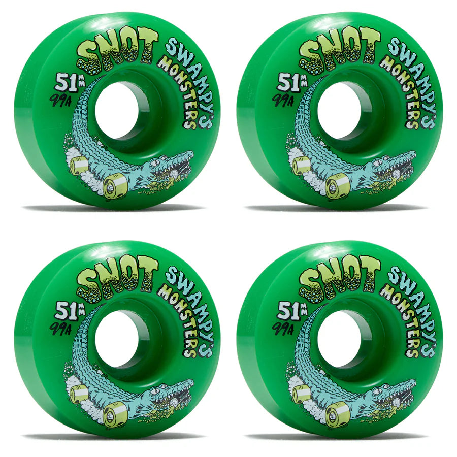 Snot Swampy Monsters Green 51mm 99a