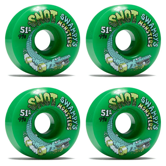 Snot Swampy Monsters Green 51mm 99a