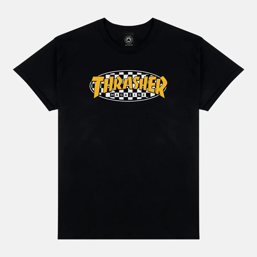 Thrasher Checkered Oval T-Shirt
