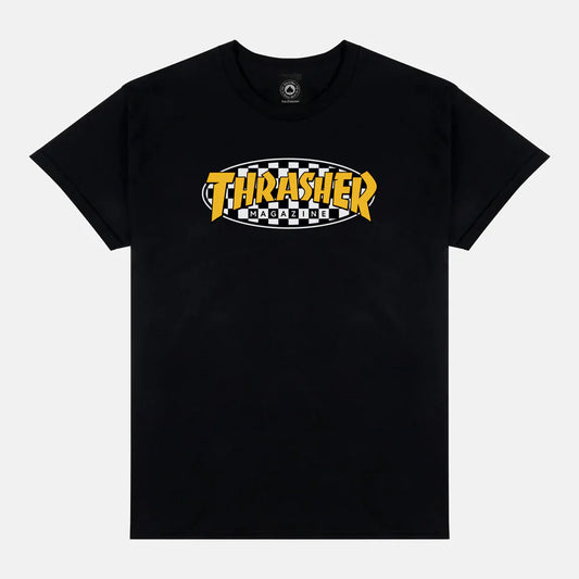 Thrasher Checkered Oval T-Shirt
