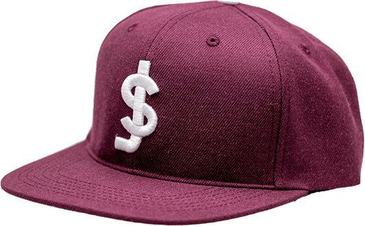 SJ JAWN HAT ADJ-BURGUNDY