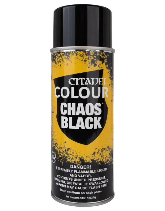 Chaos Black Spray Paint