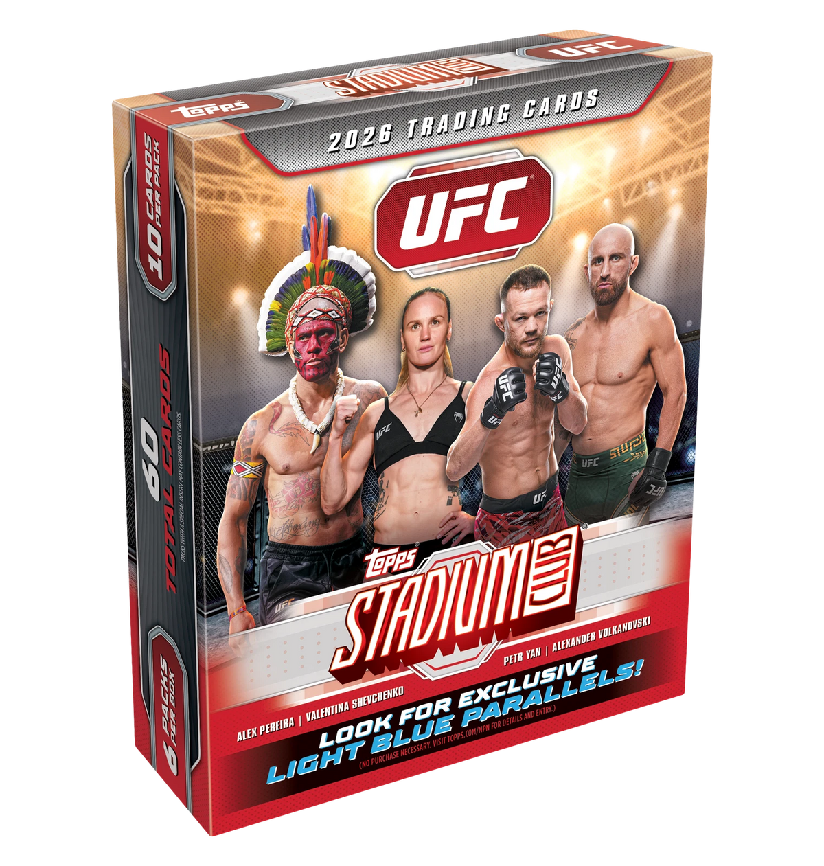 2026 Topps Stadium Club UFC Factory Sealed Mega Box